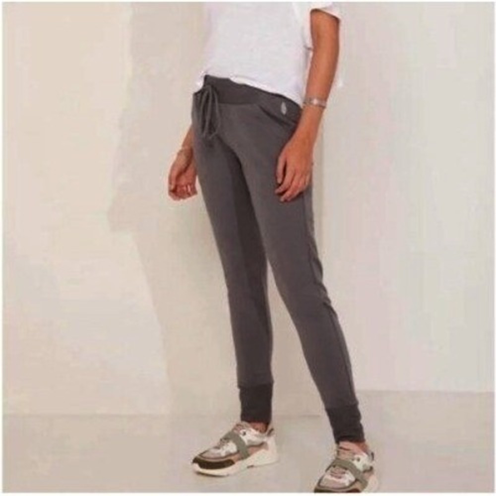 Free People Movement Sunny Skinny Joggers Women XS Gray Cotton Blend Sweatpants